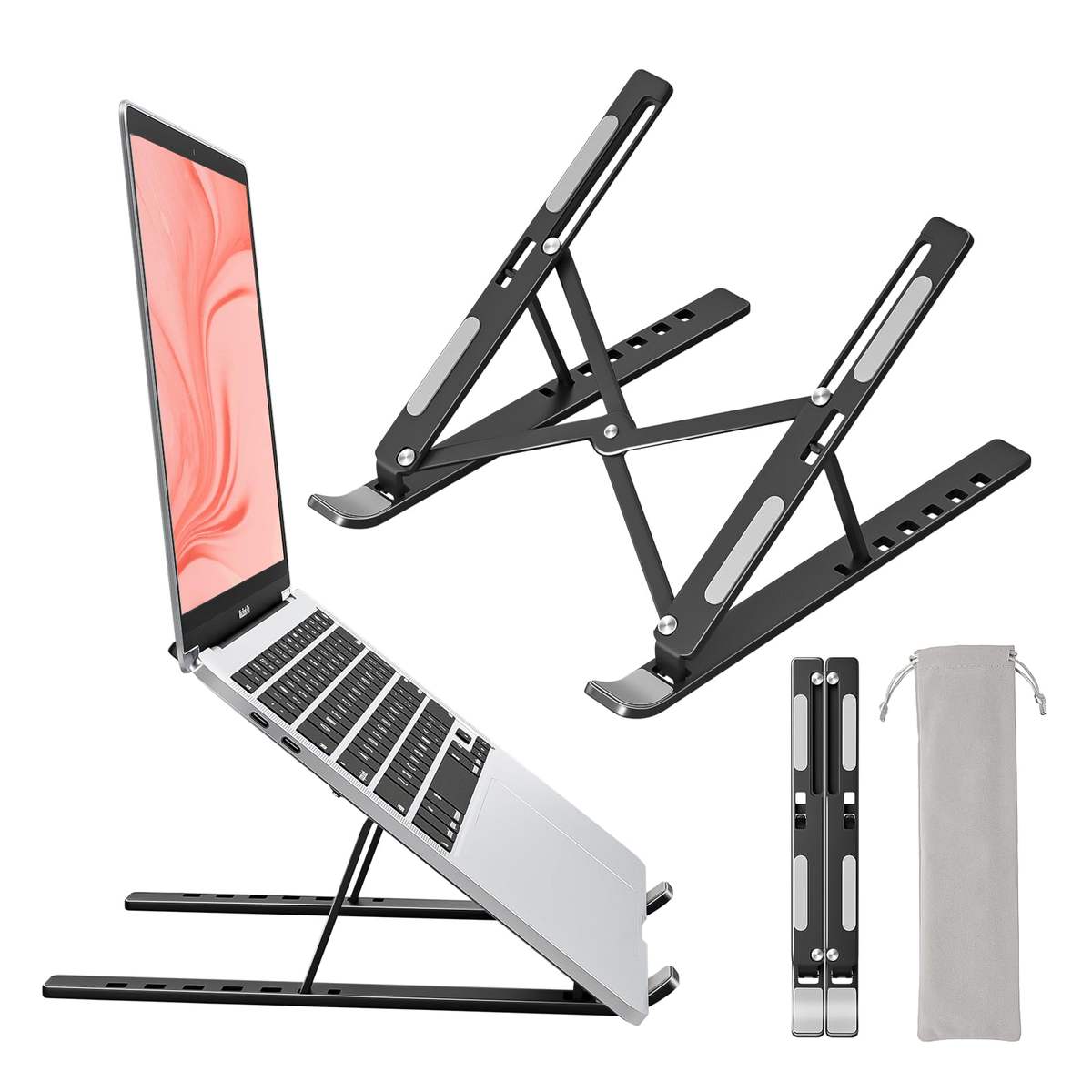 Featured image for 'Multifunctional Laptop Stand with 7 Angles Tilting Adjustable Rotatable Gadgets'