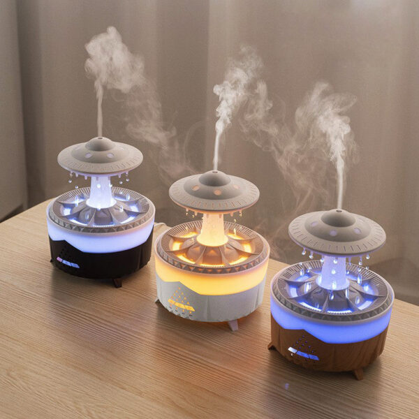 MoodLift: Cloud Lamp Aroma Diffuser